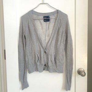 American Eagle grey cardigan